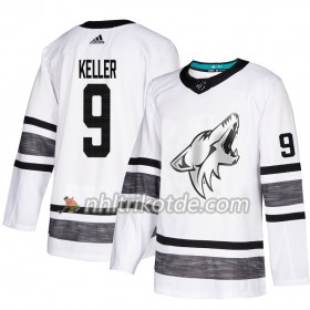 Arizona Coyotes Trikot Clayton Keller 9 2019 All-Star Adidas Weiß Authentic - Herren